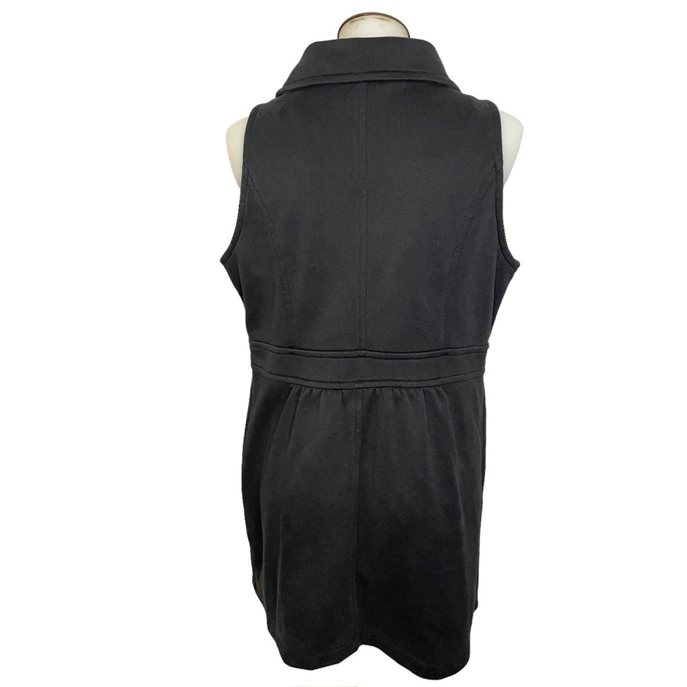 Michael Kors Black Sleeveless Zip Front Dress 🖤 - Picture 3 of 11